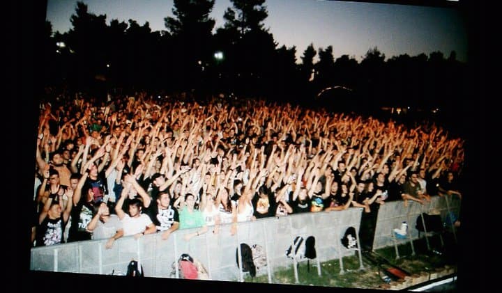 Athens Crowd Shot